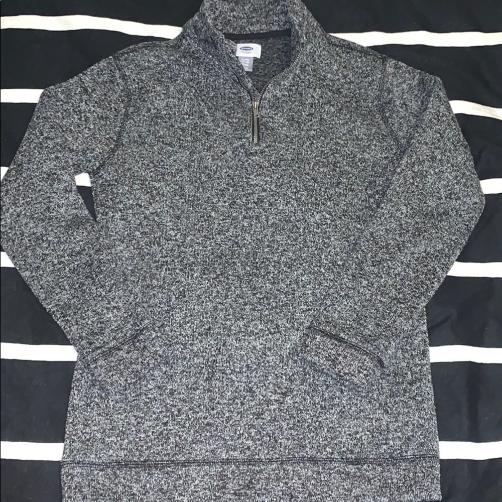 like new boys 1/4 zip sweater